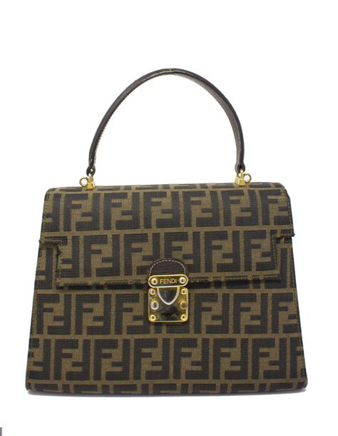 fendi zucca sac plat vestiaire|best fendi bags.